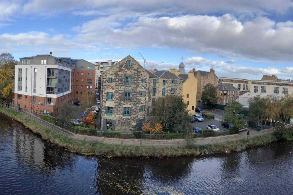 My Waterfront Apartment, Views Over Water Of Leith Edinburgh Exterior photo